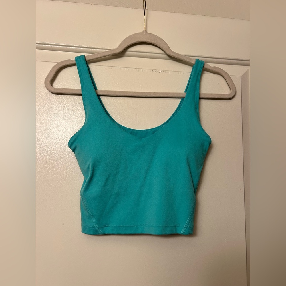 Gilly Hicks Teal Crop Top
